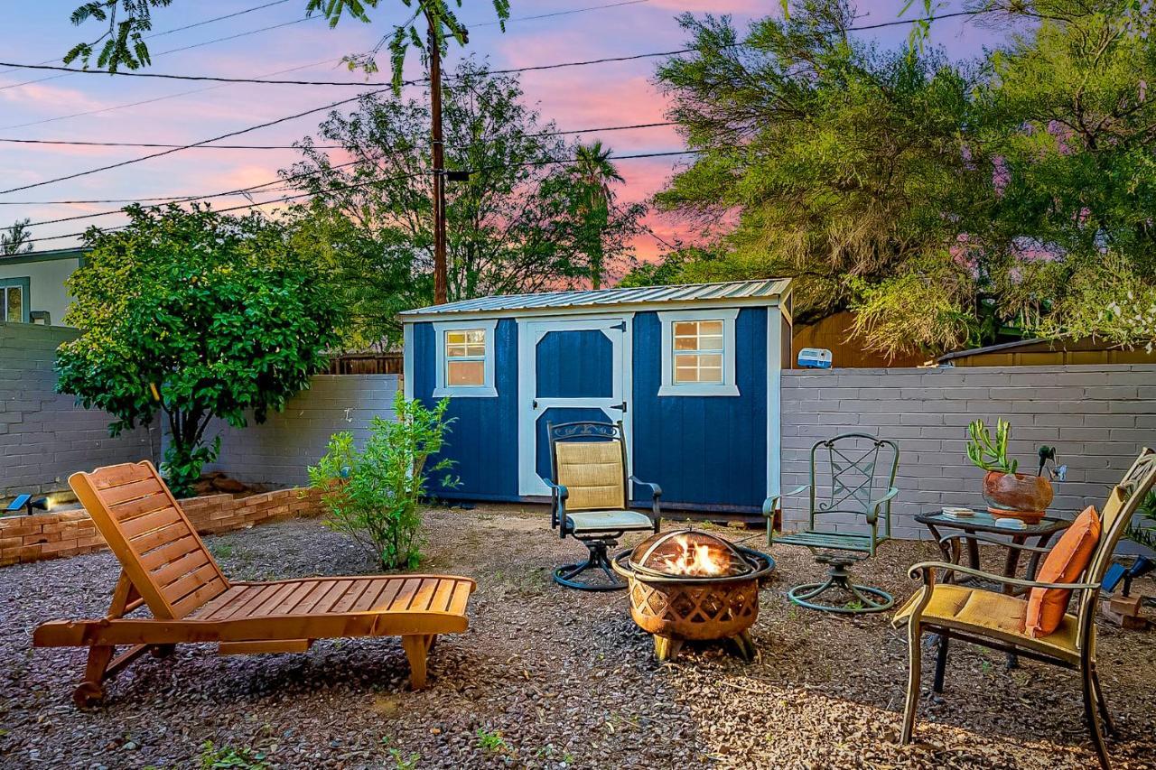 Cute Peaceful Tiny House Getaway W Backyard - Low Summer Rates! توسن المظهر الخارجي الصورة
